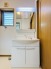収納力と機能性に優れた、お手入れラクラク洗面化粧台。
