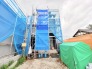 3号棟 幹線道路から１本入った現地は、想像以上に静かに感じられます。
