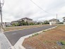 3号地 前面道路が広く、間口もゆったり。駐車が苦手な方でも一度ご確認ください。

