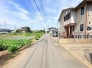 前面道路。