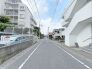 マンション前道路