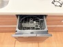 省エネ ・ 衛生的な食器洗乾燥機付。
