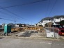 1号棟 今なら建築中の住まいをご覧いただけます。構造体の質問もお気軽に。
