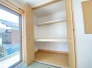 大容量の収納スペースで、住空間もスッキリ広々。
