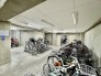 マンション敷地内の駐輪スペース