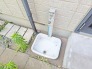 勝手口横にある外水栓