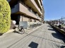 マンション敷地内の駐輪スペース