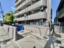 マンション敷地内のゴミ置き場