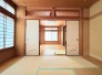 大きな窓から明るい日差しが差し込みます
