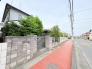 前面道路。