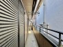らくらくお洗濯を助ける広いバルコニー。
