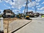 車の通りも少ない閑静な住宅地。子育てにも、第二の人生にも。
