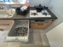 快適な新生活を迎えられそうな、新品のキッチンです。
