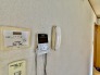 リフォーム工事前。安心のＴＶモニター付きインターフォン。

