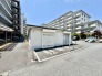 マンション敷地内のゴミ置き場
