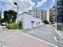 マンション敷地内のゴミ置き場