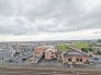バルコニーからの眺望、晴れた時には富士山が見えます。