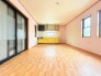 リビングは家具の配置も思いのまま。自由度が高い設計です。
