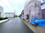 車の通りも少ない閑静な住宅地。子育てにも、第二の人生にも。
