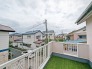 バルコニーでお洗濯ものはいつもカラッと乾きます。
