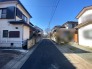 車の通りも少ない閑静な住宅地。子育てにも、第二の人生にも。
