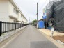 前面道路。
