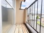 南向きバルコニーでお洗濯ものはいつもカラッと乾きます。

