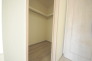 大容量クローゼット付き！家族の成長と共に増える荷物もスッキリ収納。
