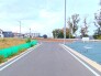 1-1号地 前面道路