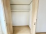 大容量クローゼット付き！家族の成長と共に増える荷物もスッキリ収納。

