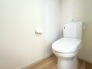 1.2階にそれぞれトレイがございます。朝の混雑時に分散して利用できるほか、ゲスト用としても使い分けることもできます。
