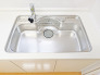 広く使いやすいキッチンのシンク