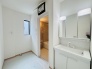 ゆとりの洗面スペースで朝の身支度もスムーズに行えます。
