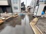 5号棟 4.5m幅員の開発道路