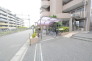 屋根付きの駐輪場