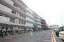 屋根付きの駐輪場