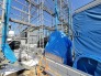 5号棟 青いシートが広がり、賑わいを見せる建設現場。未来への期待を胸に、心地よい空間が形作られていく様子は、これから始まる新しい暮らしへの希望を掻き立てます
 2026/04/03m