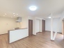 【ＬＤＫ／約19.75帖】
家族が一番集まる場所だから広々としつつも素敵な空間であって欲しい。皆がくつろぐリビングからキッチンまでが一つに繋がる空間。
