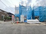 A号棟 落ち着いた周辺環境に溶け込みながら、家族の未来を支える大切な工程が進んでいます
