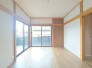 ～２Ｆ和室／約６帖～
和室だったお部屋にはフローリングを張って、和風洋室に仕上げました。