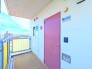 角住戸につき、住戸の前を他の入居者が通ることはありません。