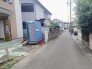 A号棟 前面道路(西向き)