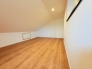 収納豊富な間取りで家の中がスッキリ片付きそうです。
小屋裏収納庫5.5帖