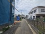 1号棟 戸建てが立ち並ぶ静かな住宅街。四季折々の移り変わりを感じながら自然と楽しみ、暮らす、そんな毎日を日々の中で感じられる住環境
