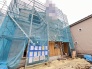 1号棟 着々と進む工事の様子に、新しい暮らしへの期待が高まる空間です
