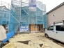1号棟 新しい暮らしの始まりを楽しみに待つ丁寧な施工現場の佇まい
