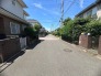 戸建が建ち並ぶ周辺の街並み
 10m