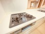 キッチンはオープンカフェスタイルだからリビングとの一体感はバッチリ。毎日のお料理時間も楽しくなりそうです。
