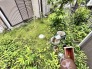 ガーデニングや家庭菜園も楽しめる、ゆったりとした南側のお庭スペース。