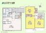 全居室2面採光で各居室に光の入る設計です。